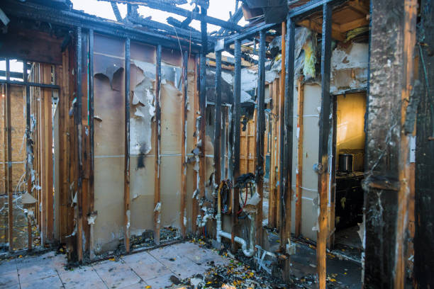 Professional Fire Damage Removal technician working in Pennsylvania, PA